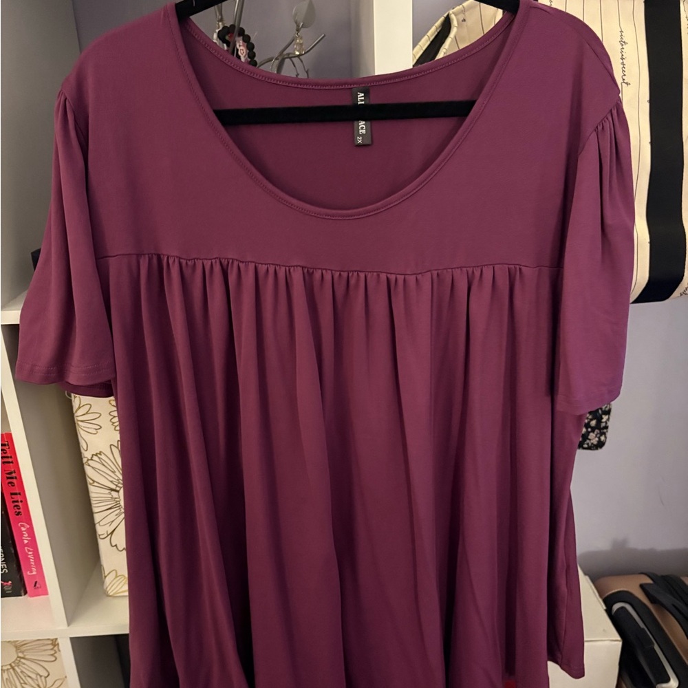 Purple Women's Top